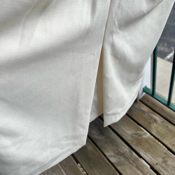 🆕 Donna Karan New York Ivory Sheath Dress Midi Work Wedding S2 S6 S8 S10 Office - Picture 7 of 16